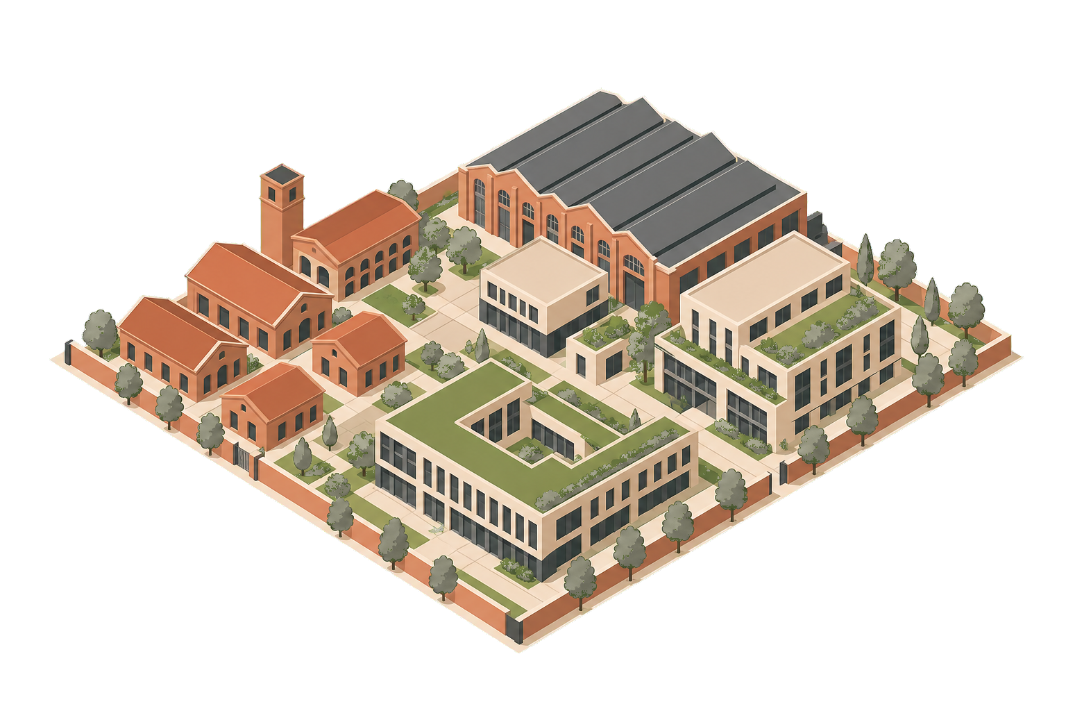 Generative 2D Masterplan Overlay